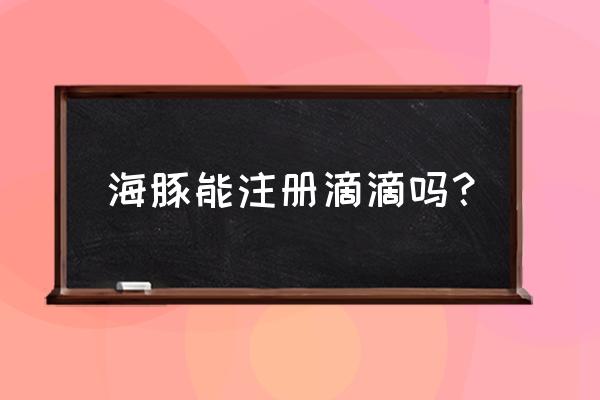 海豚电动汽车怎么开新手教学 海豚能注册滴滴吗？